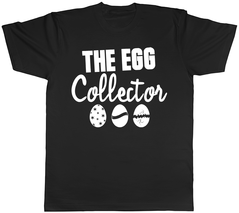 The Egg Collector Easter Mens Womens Ladies T-Shirt