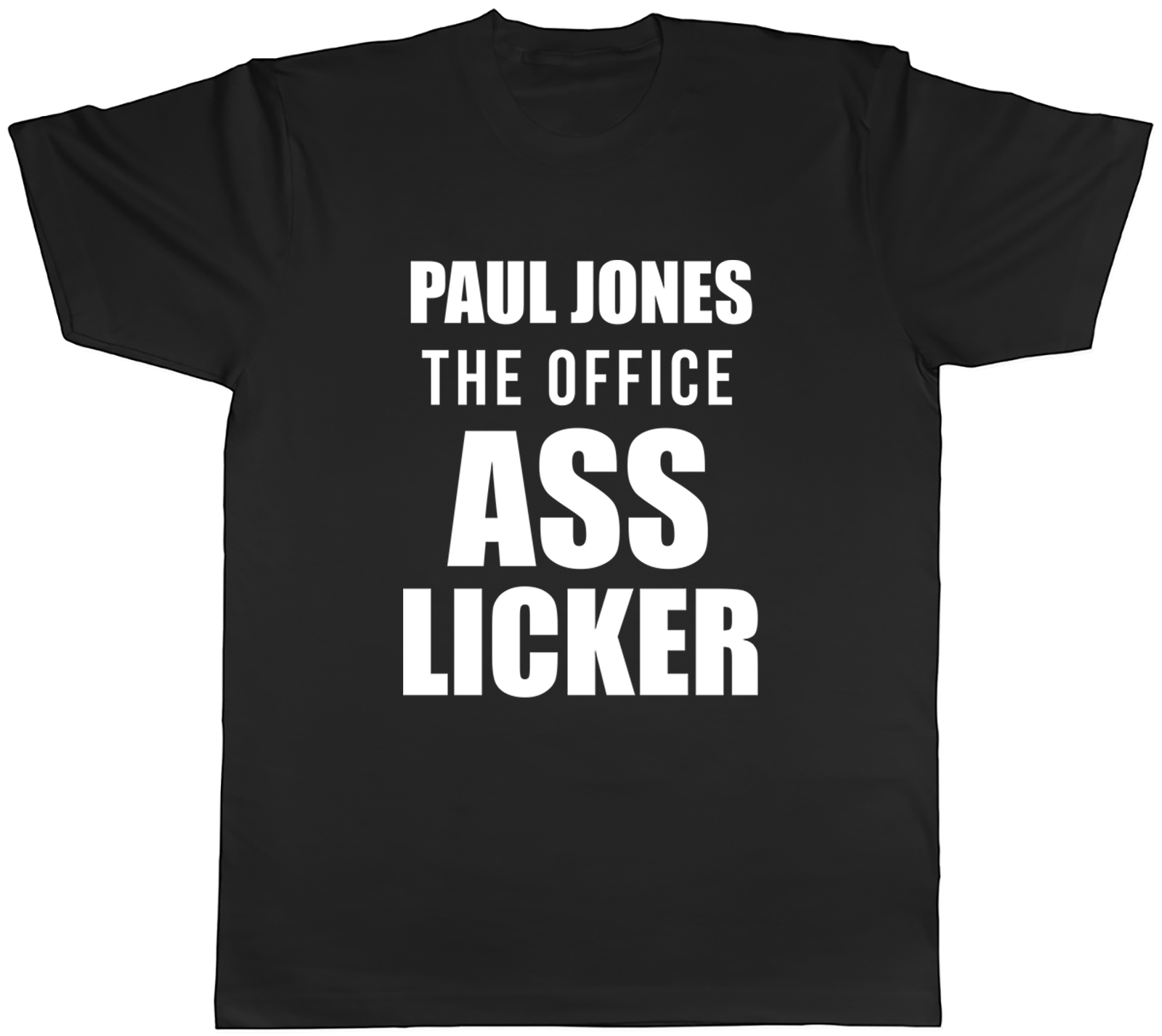 Personalised The Office Ass-Licker Mens Unisex T-Shirt Tee