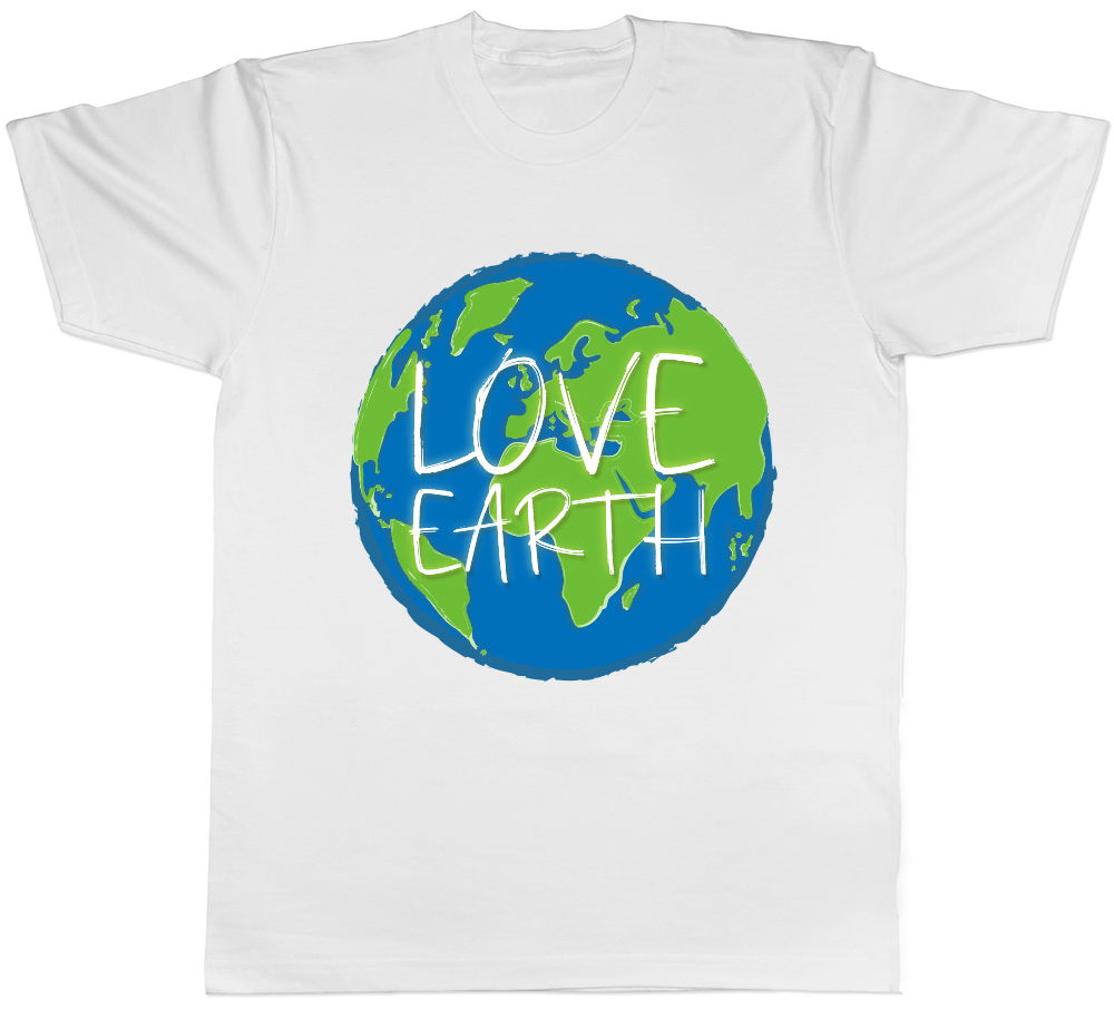 Love Earth Climate Change Mens T-Shirt